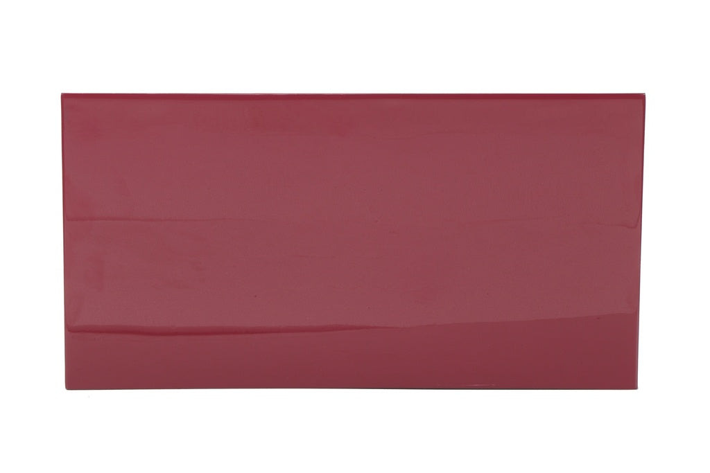 Elements - Tanu - C-Table Enamel Top End Table - Plum
