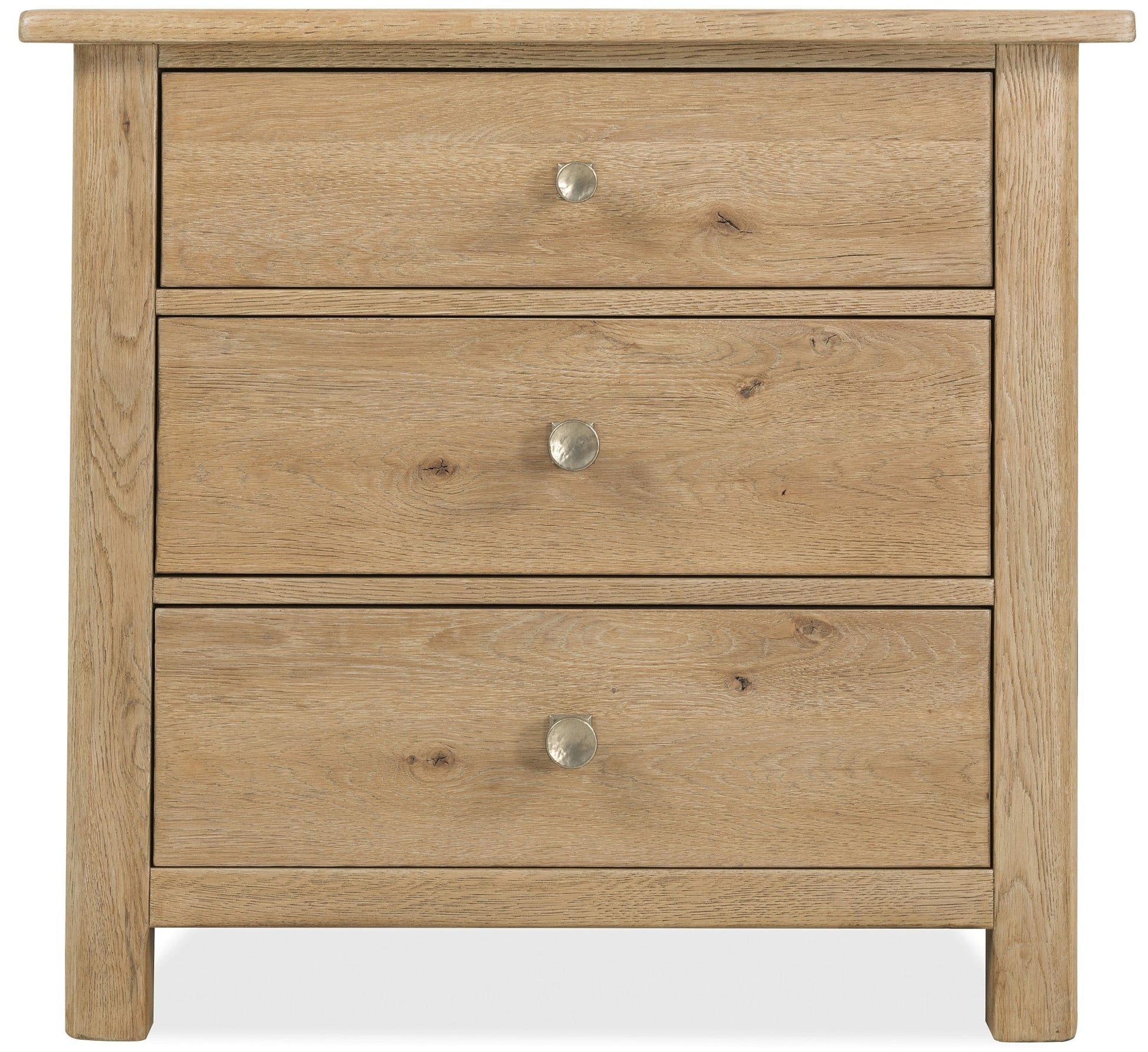 Driftwood Three - Drawer Nightstand - Central Designs