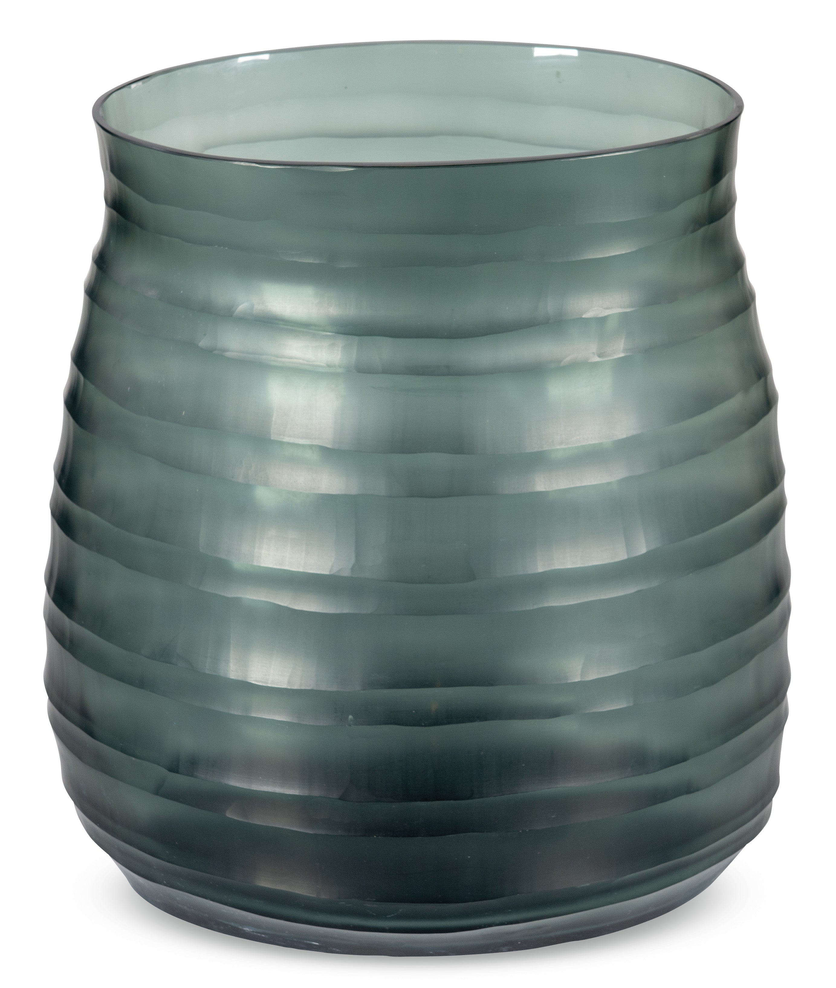 Escaut Dark Indigo Glass Vase - Medium