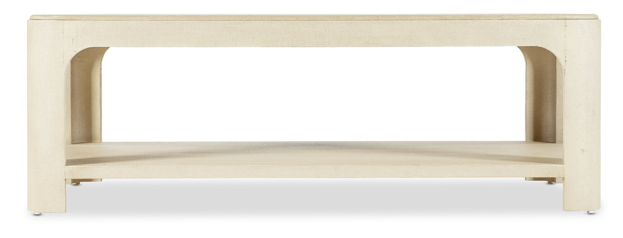 Archives Raffia Rectangle Cocktail Table - Central Designs