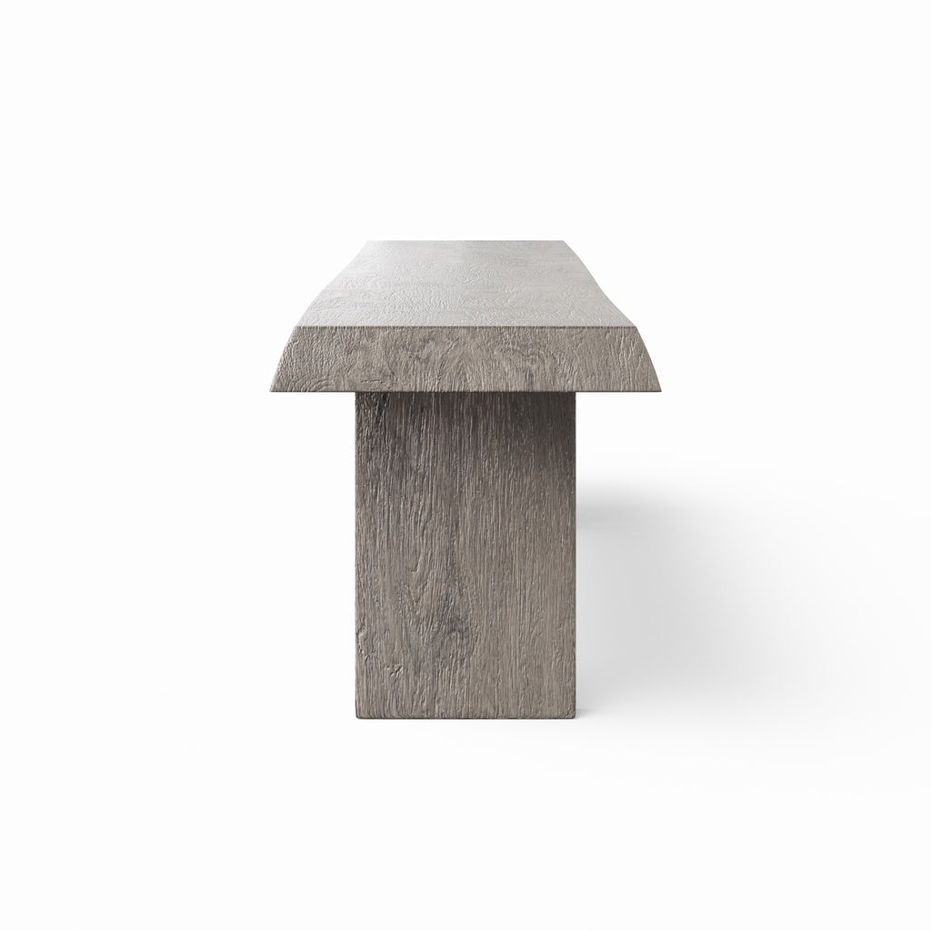 Brooks - Bench - 102" - Sandblasted Grey Frame