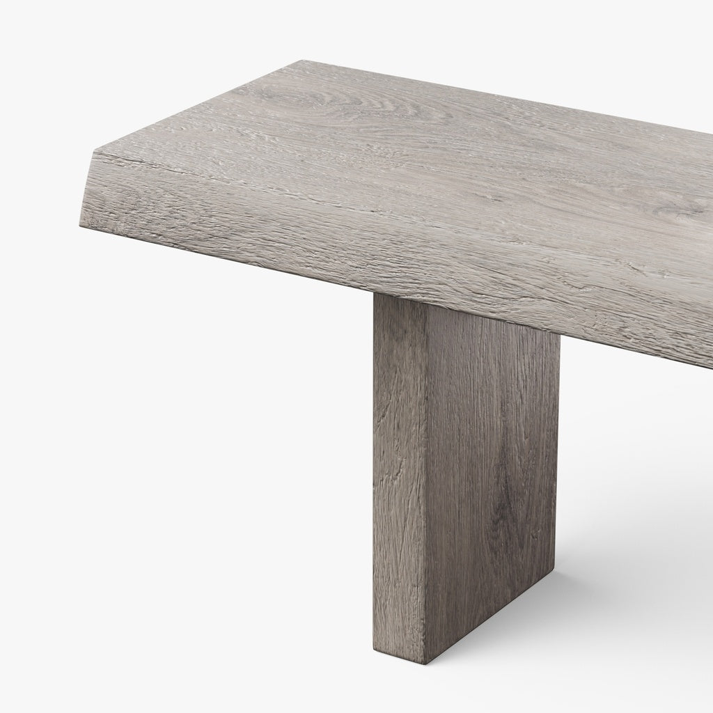 Brooks - Bench - 102" - Sandblasted Grey Frame