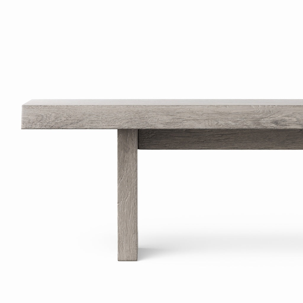 Brooks - Bench - 102" - Sandblasted Grey Frame