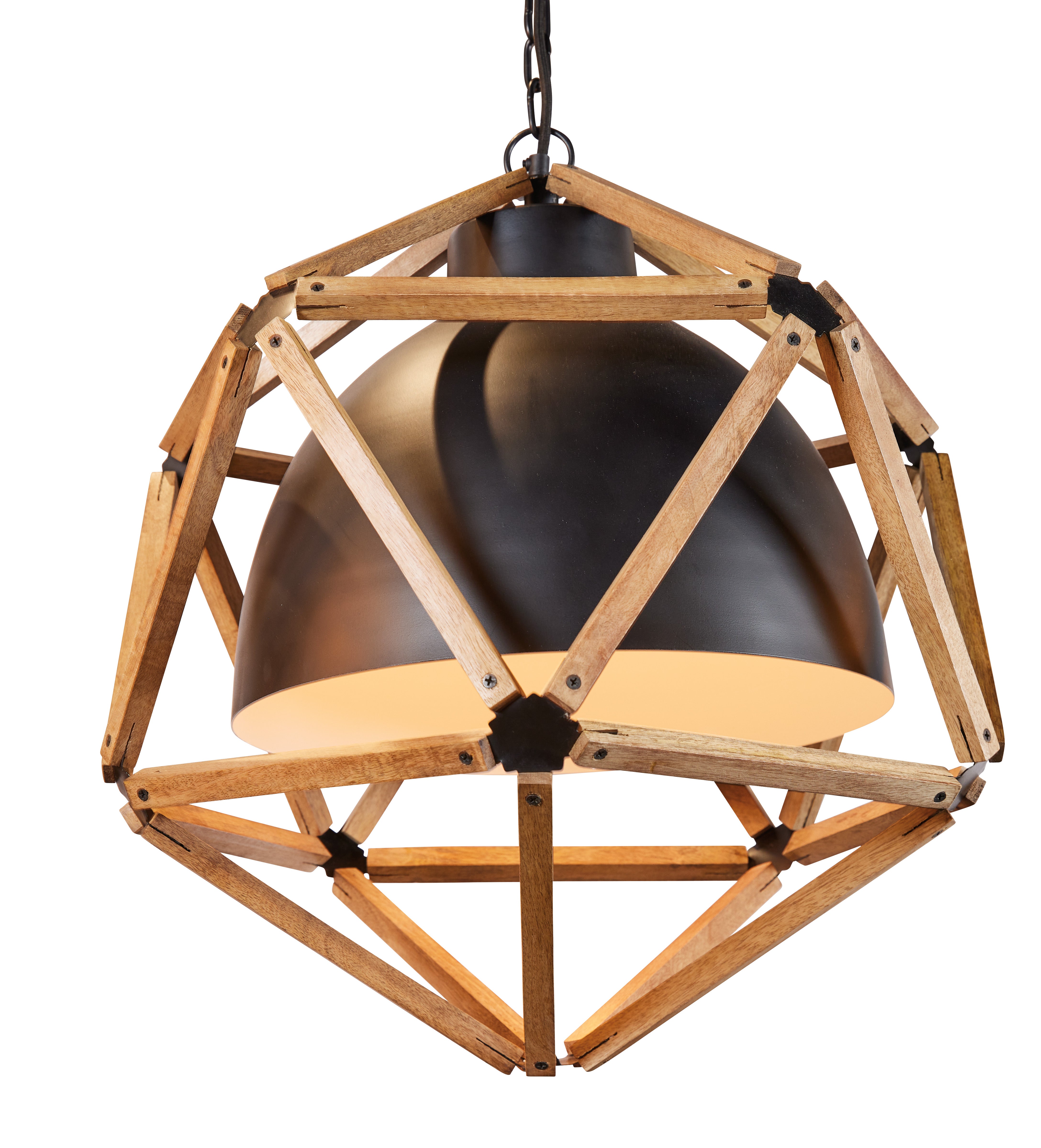 Polyhedron Gas Station Geometric Pendant Light