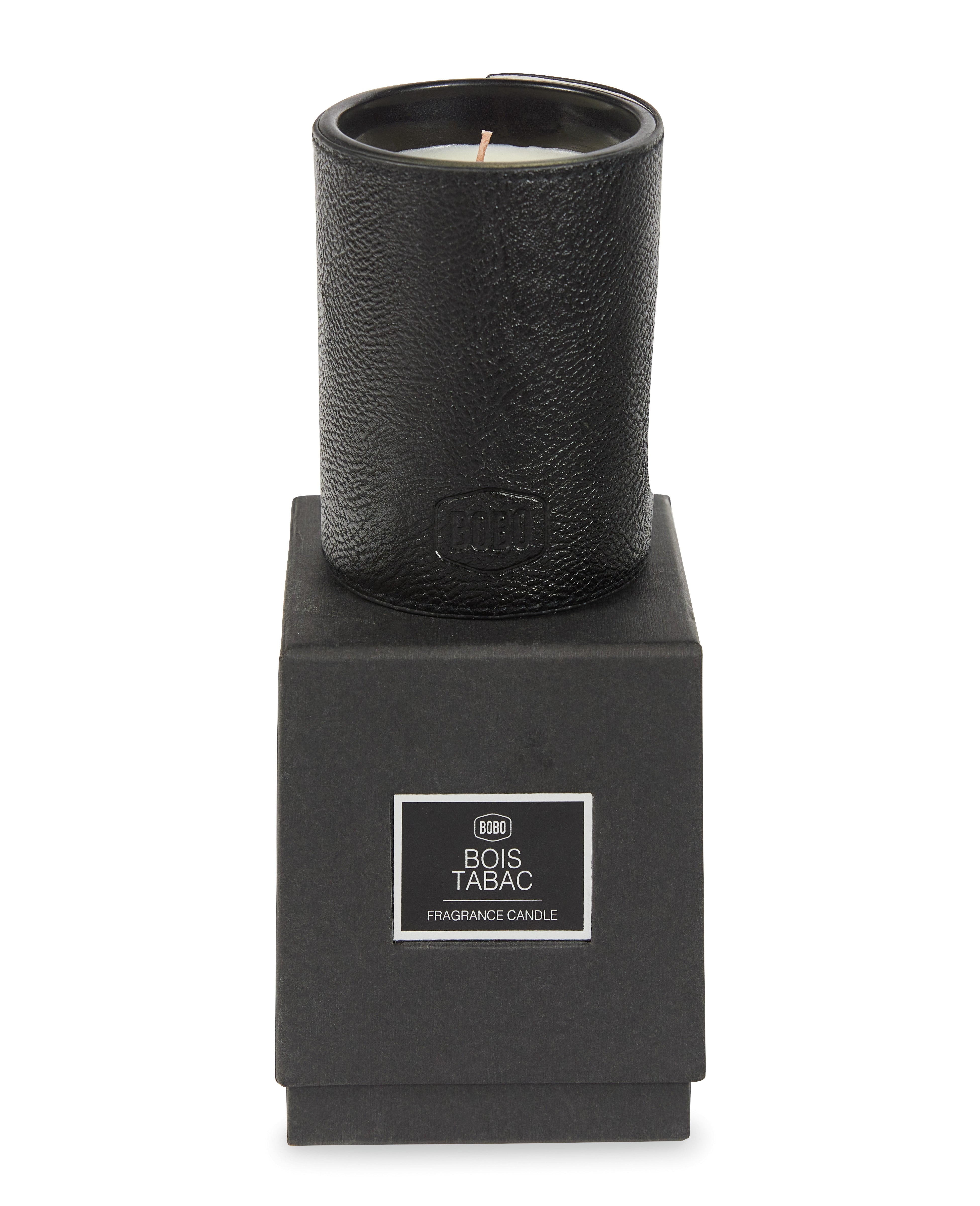 Bois & Tabac Black Candle & Whiskey Tumbler