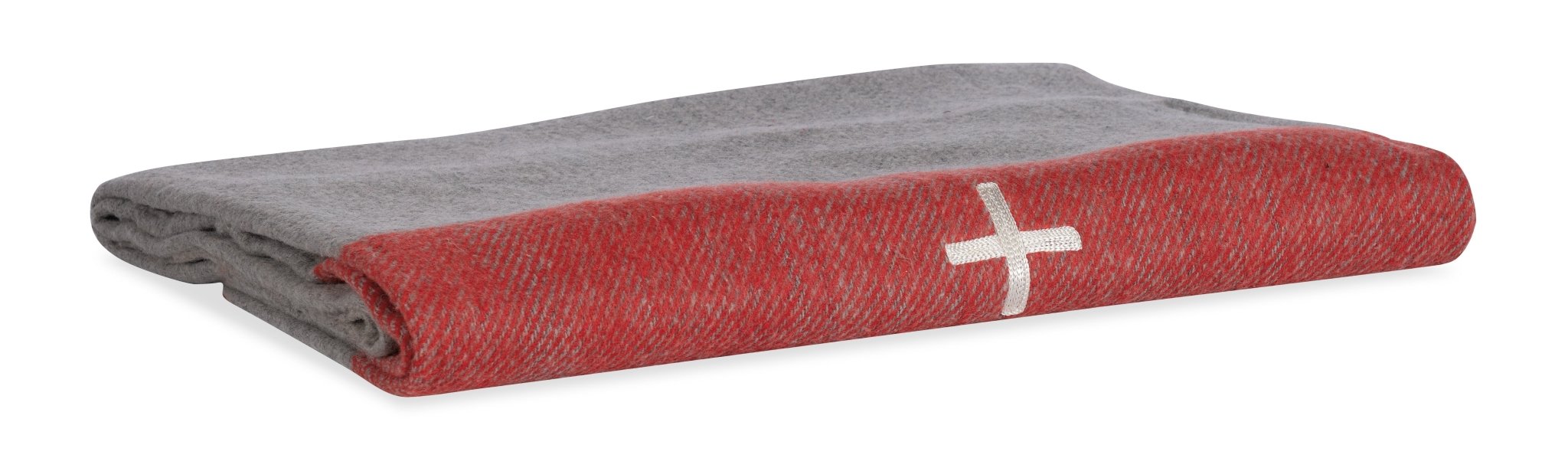 Swiss Army Wool Blanket (Grey) - Central Designs