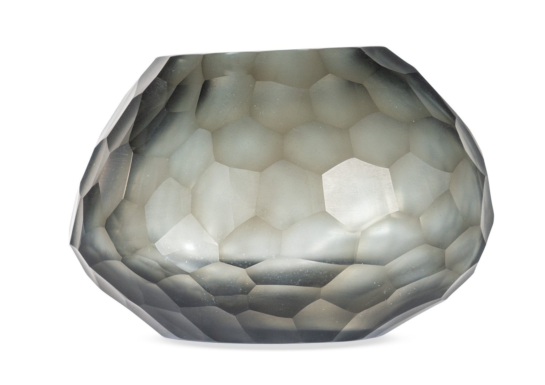 Somme Small Indigo Glass Vase