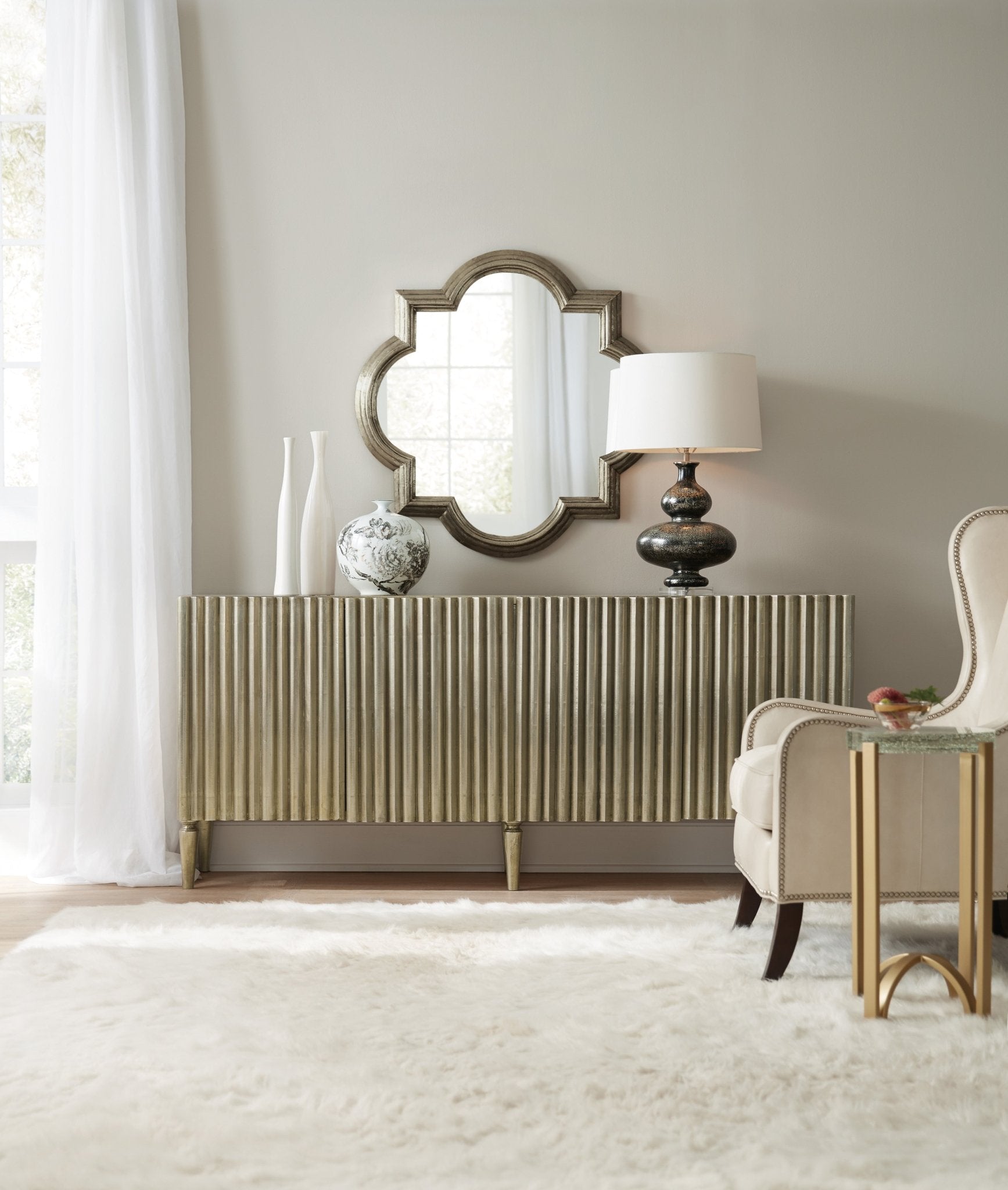 German Silver Console - Central Designs