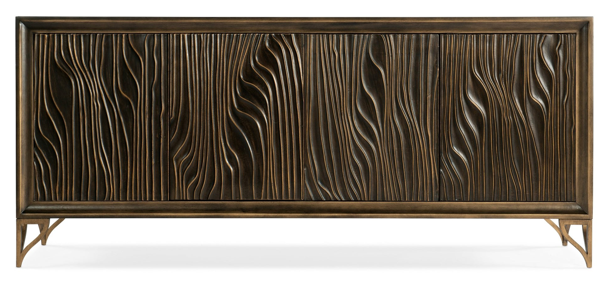Melange Mountgomery Four Door Credenza - Central Designs