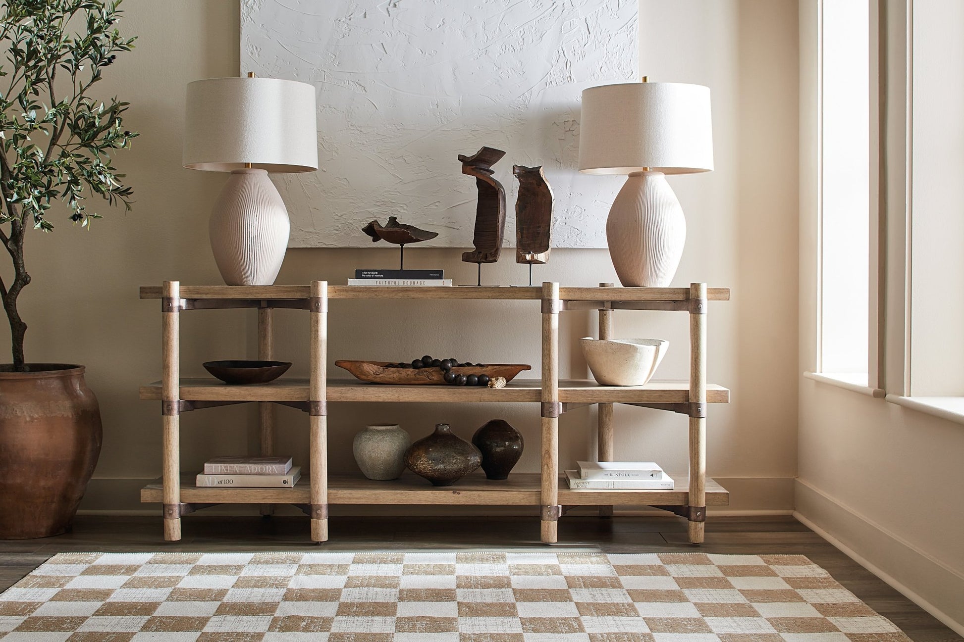 Vineyard Row Console - Central Designs