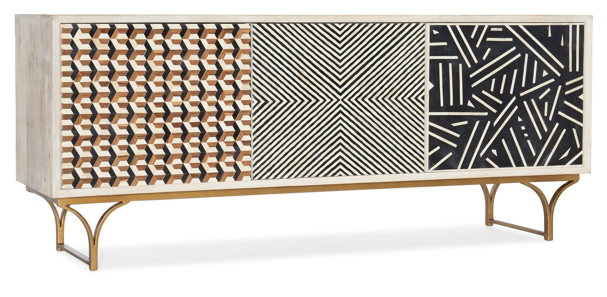 Commerce & Market Jaiden Three Door Credenza - Central Designs