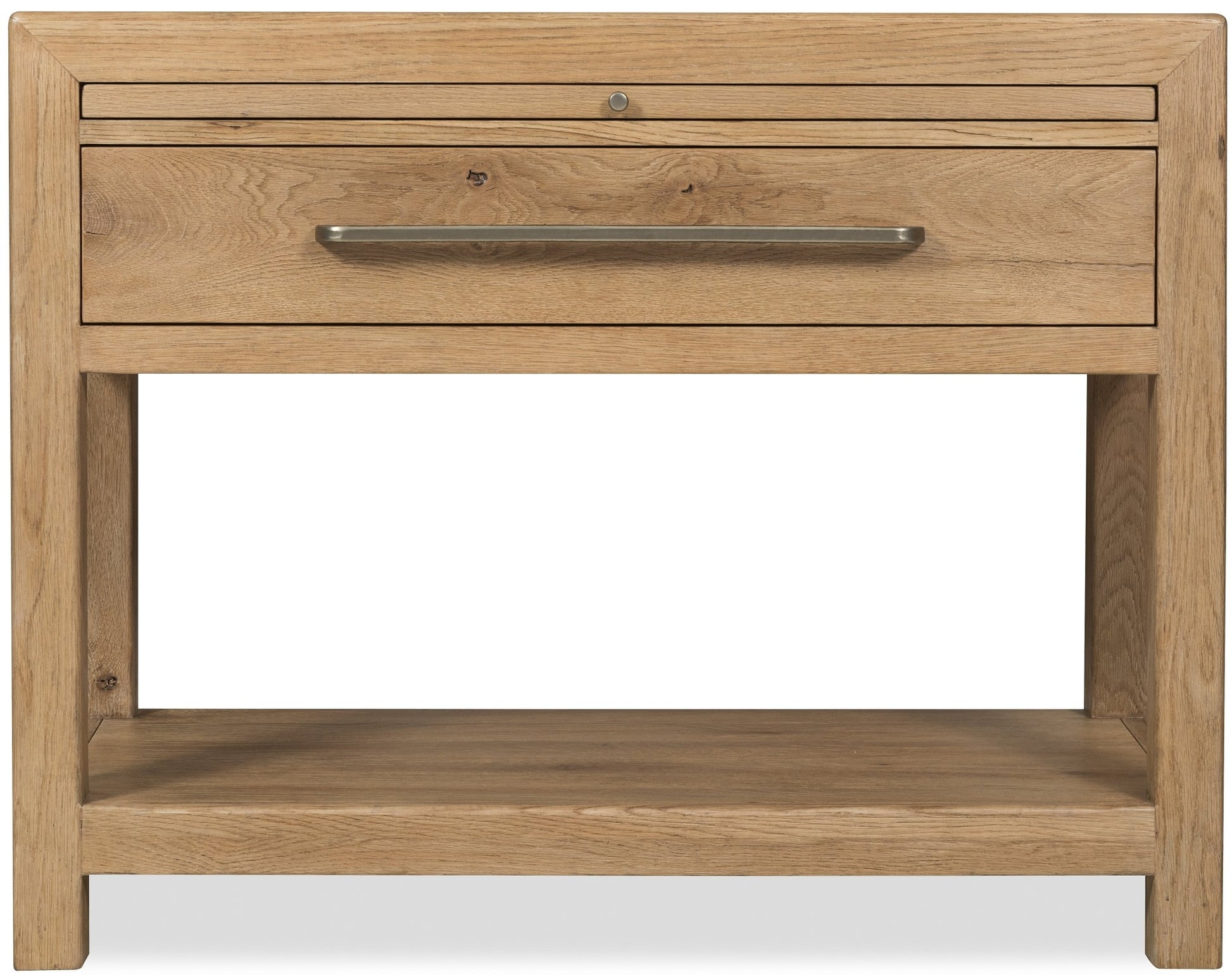 Driftwood One - Drawer Nightstand with Stone - Central Designs