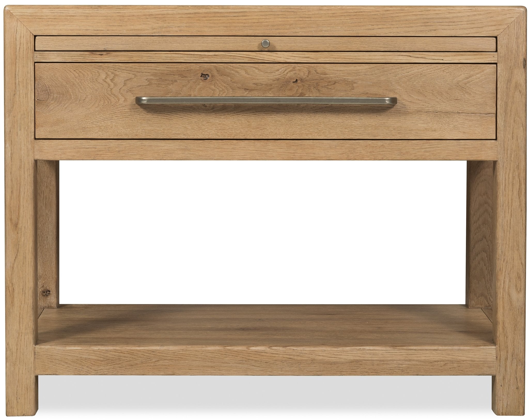 Driftwood One - Drawer Nightstand with Stone - Central Designs