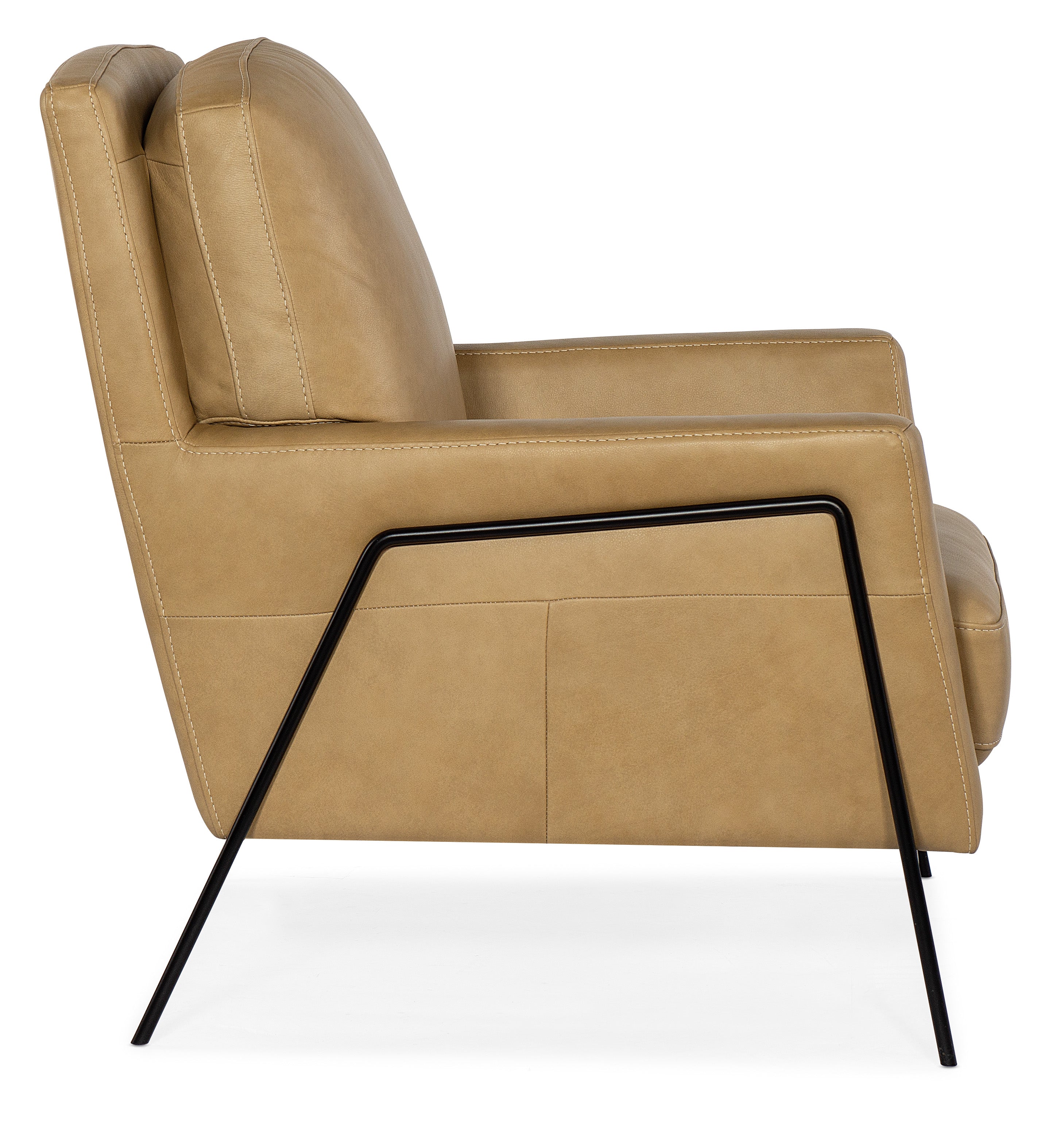 Amette Metal Frame Club Chair