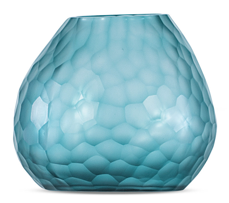 Escaut Dark Indigo Glass Vase  - Tall