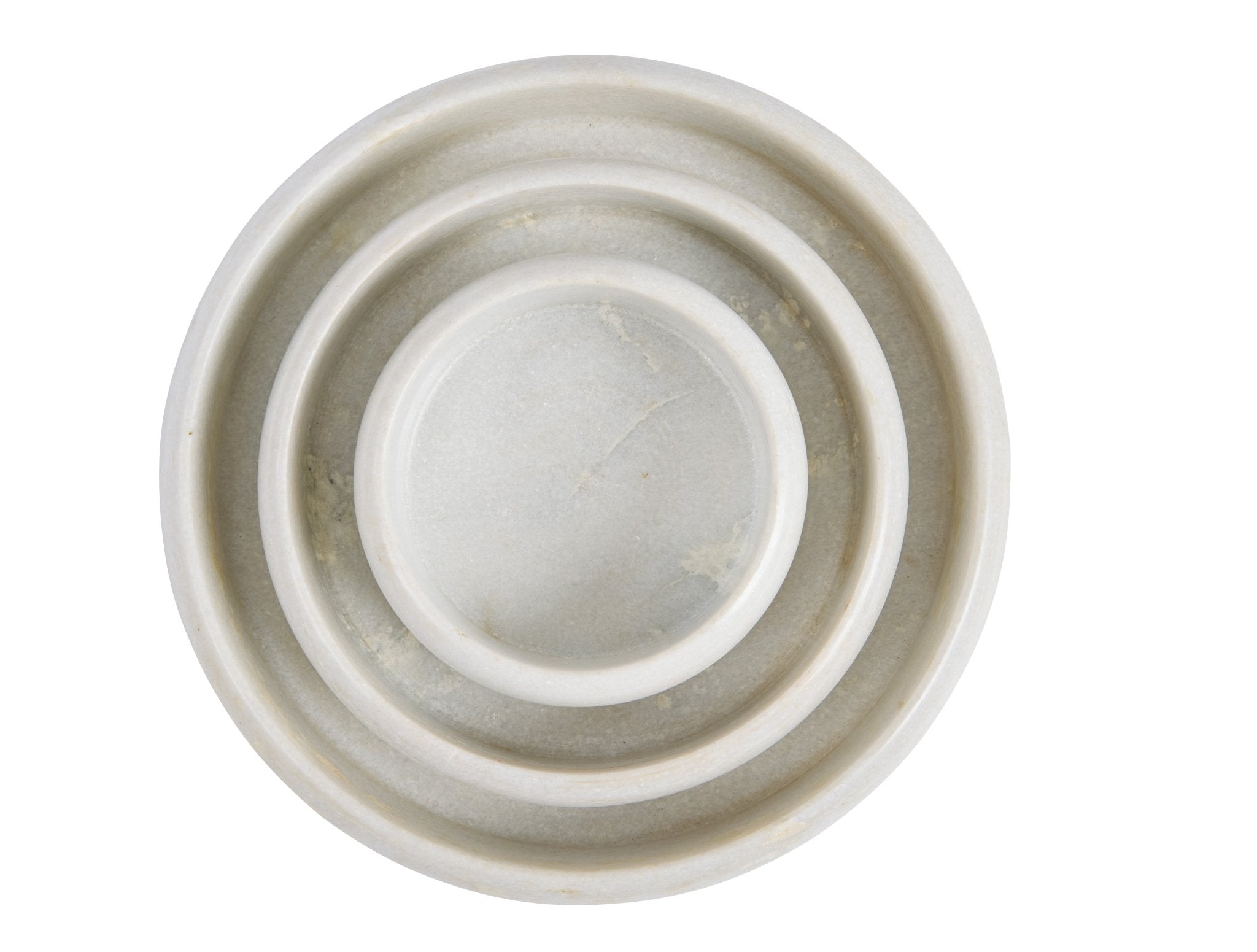 Nesting Curved Marble Bowls - Central Designs