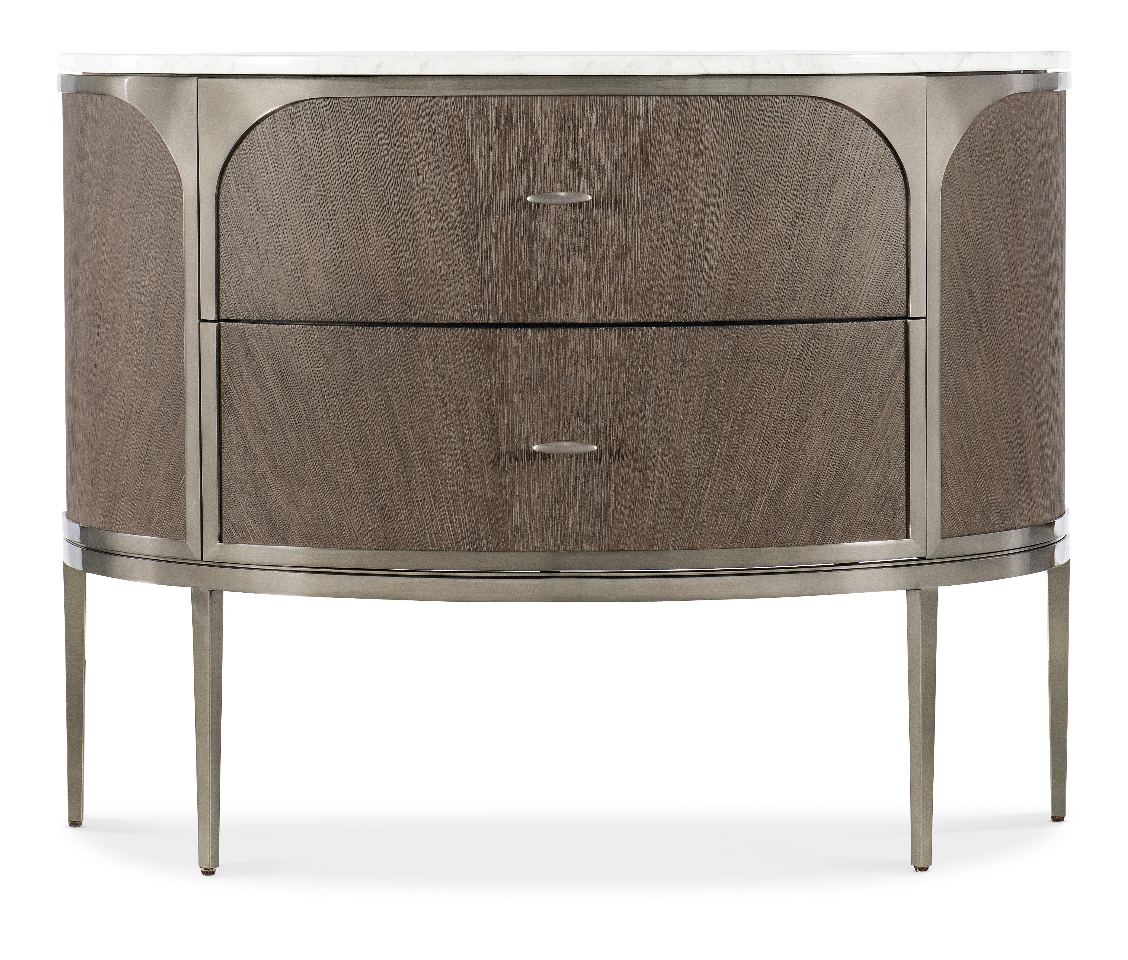 Modern Mood Two Drawer Nightstand