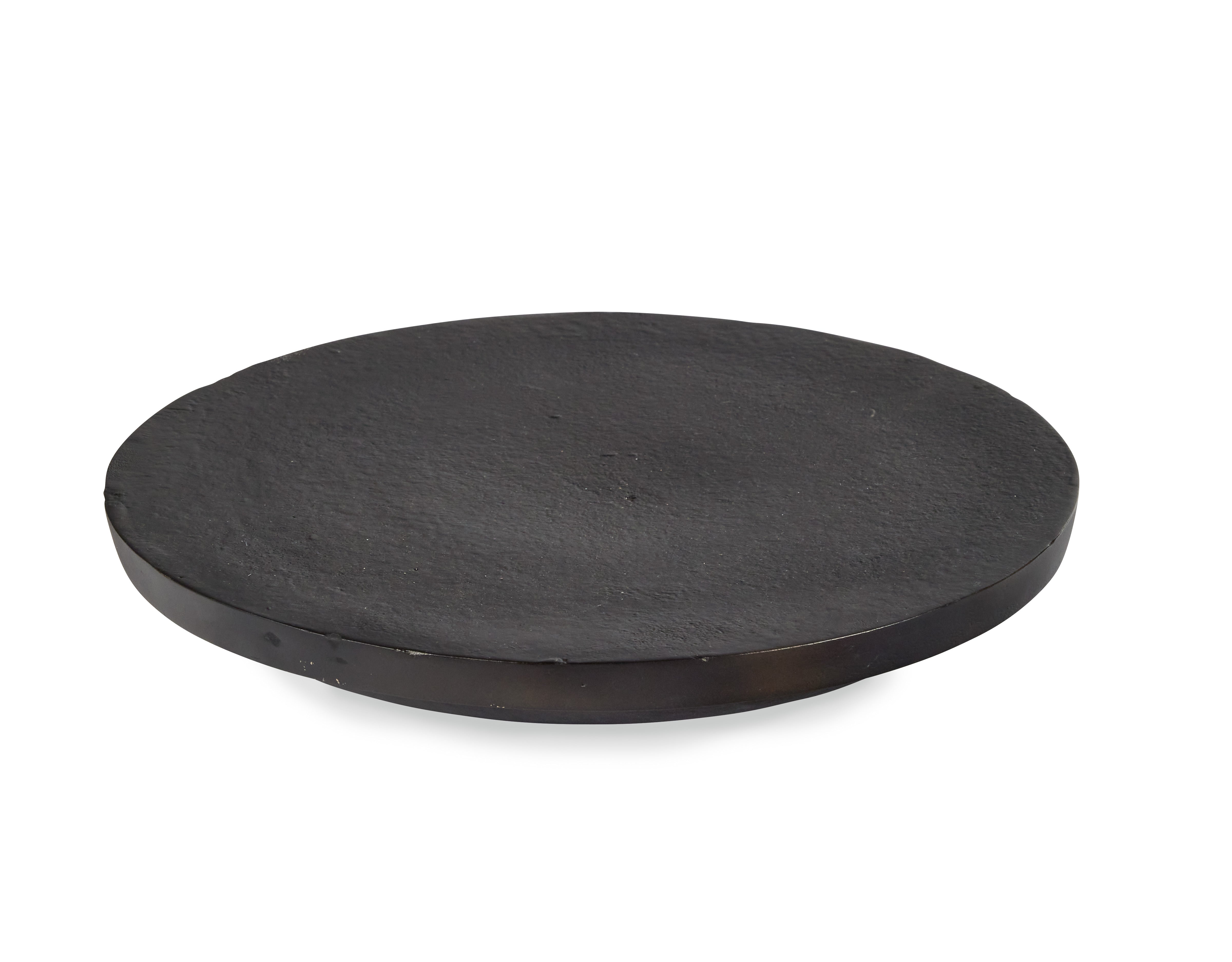 Smooth Metal Round Platter