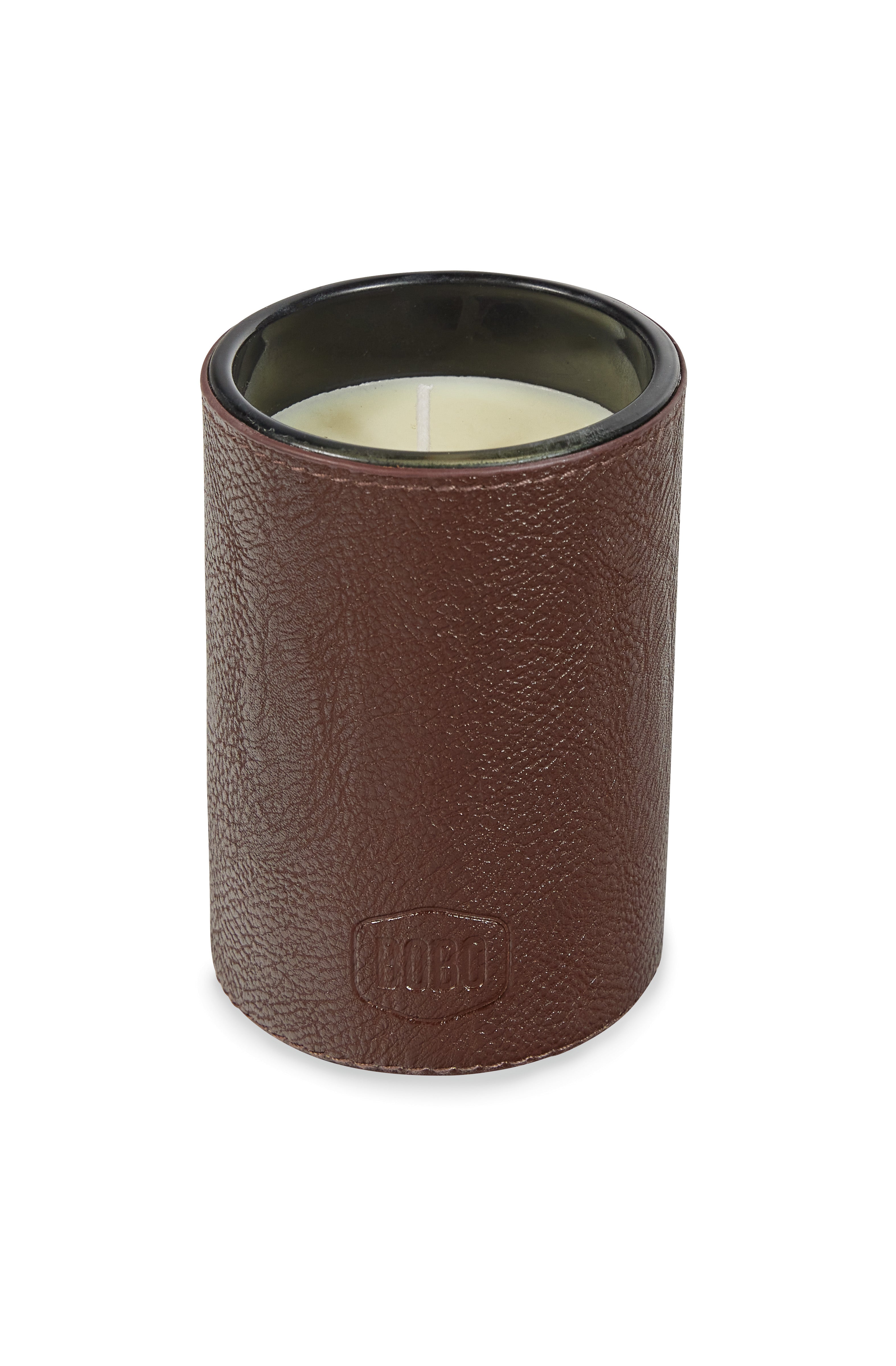 Woody Spice Brown Candle & Whiskey Tumbler