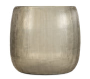 Smokey Grey Glass Blown Pot - Medium