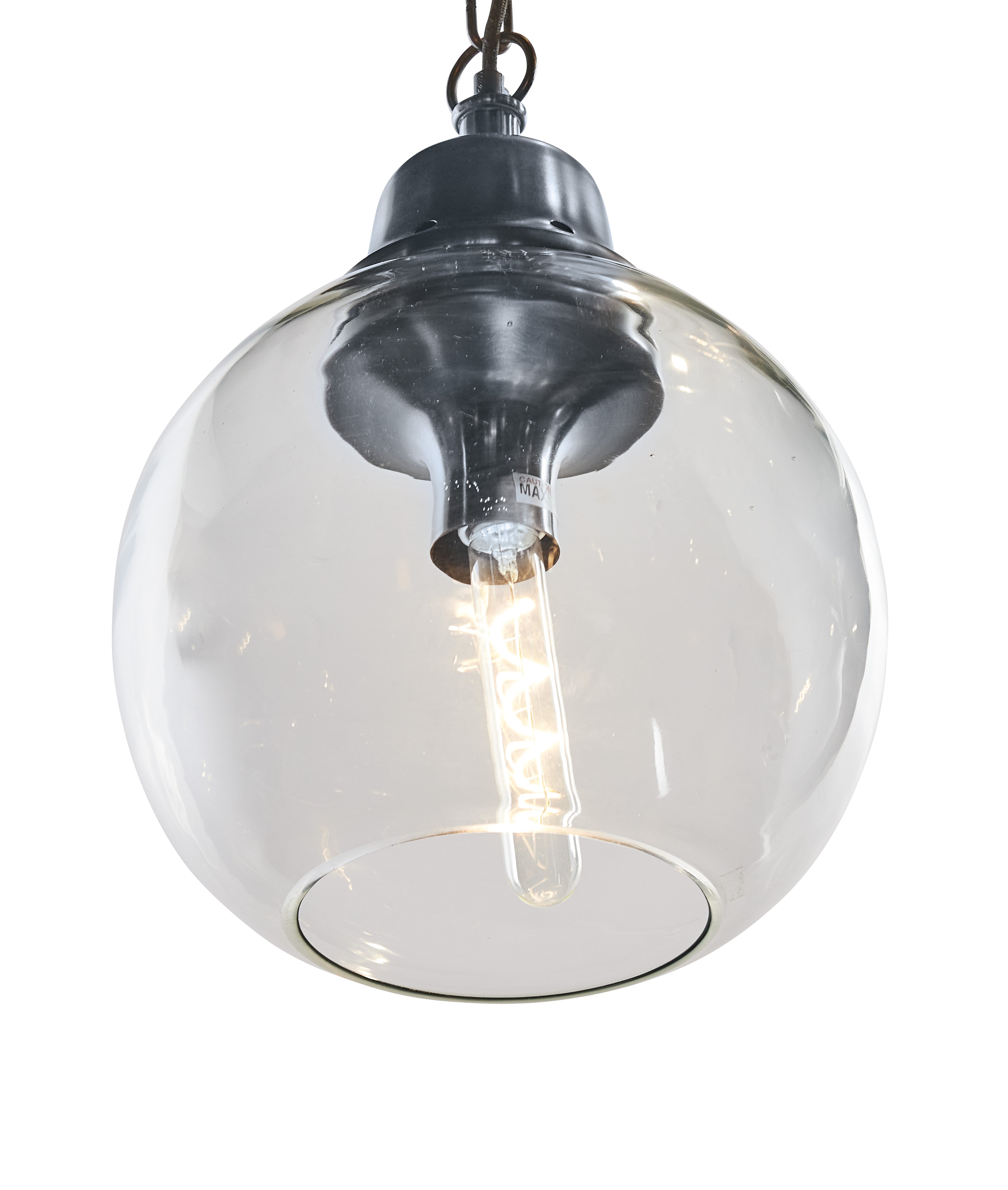 Goddard Aged Steel Pendant Light