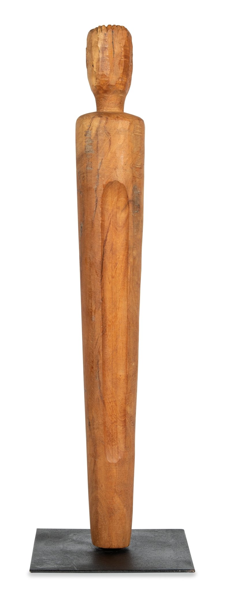 Carved Villager on Stand - Central Designs