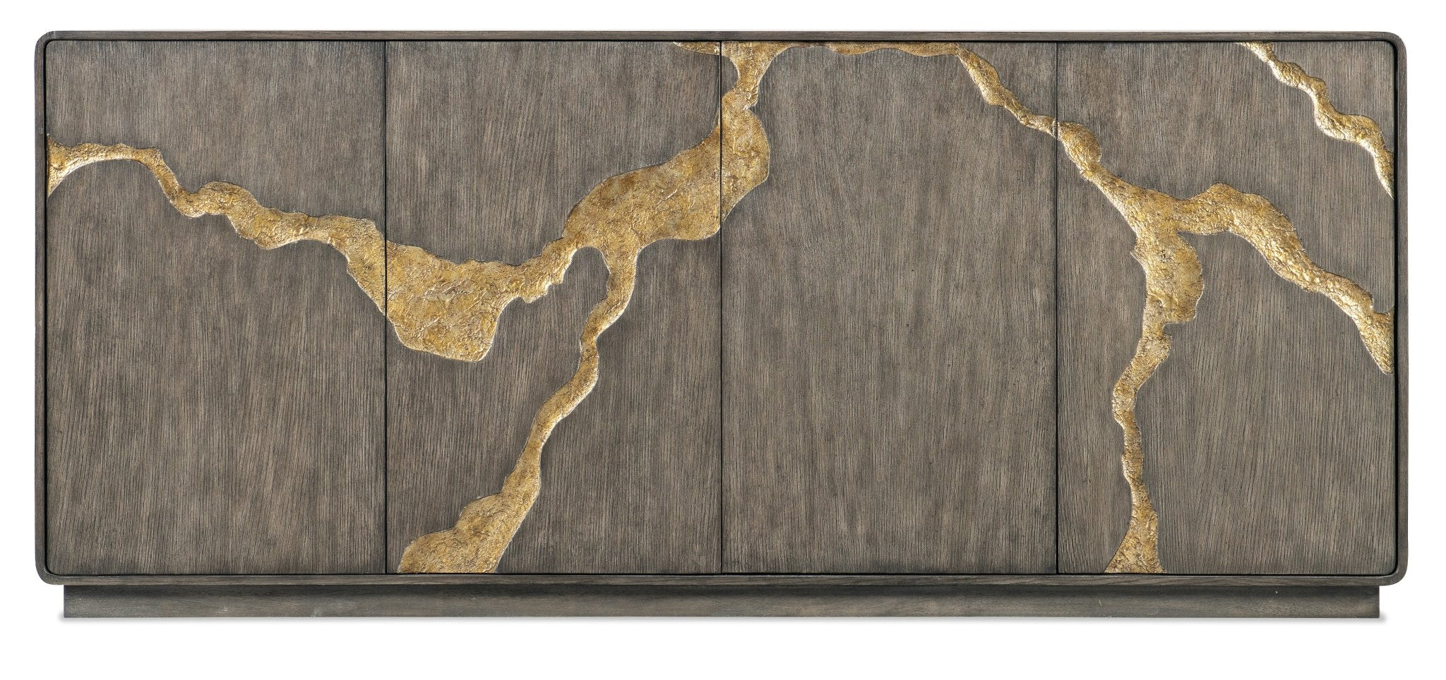 Melange Fissured Entertainment Credenza - Central Designs