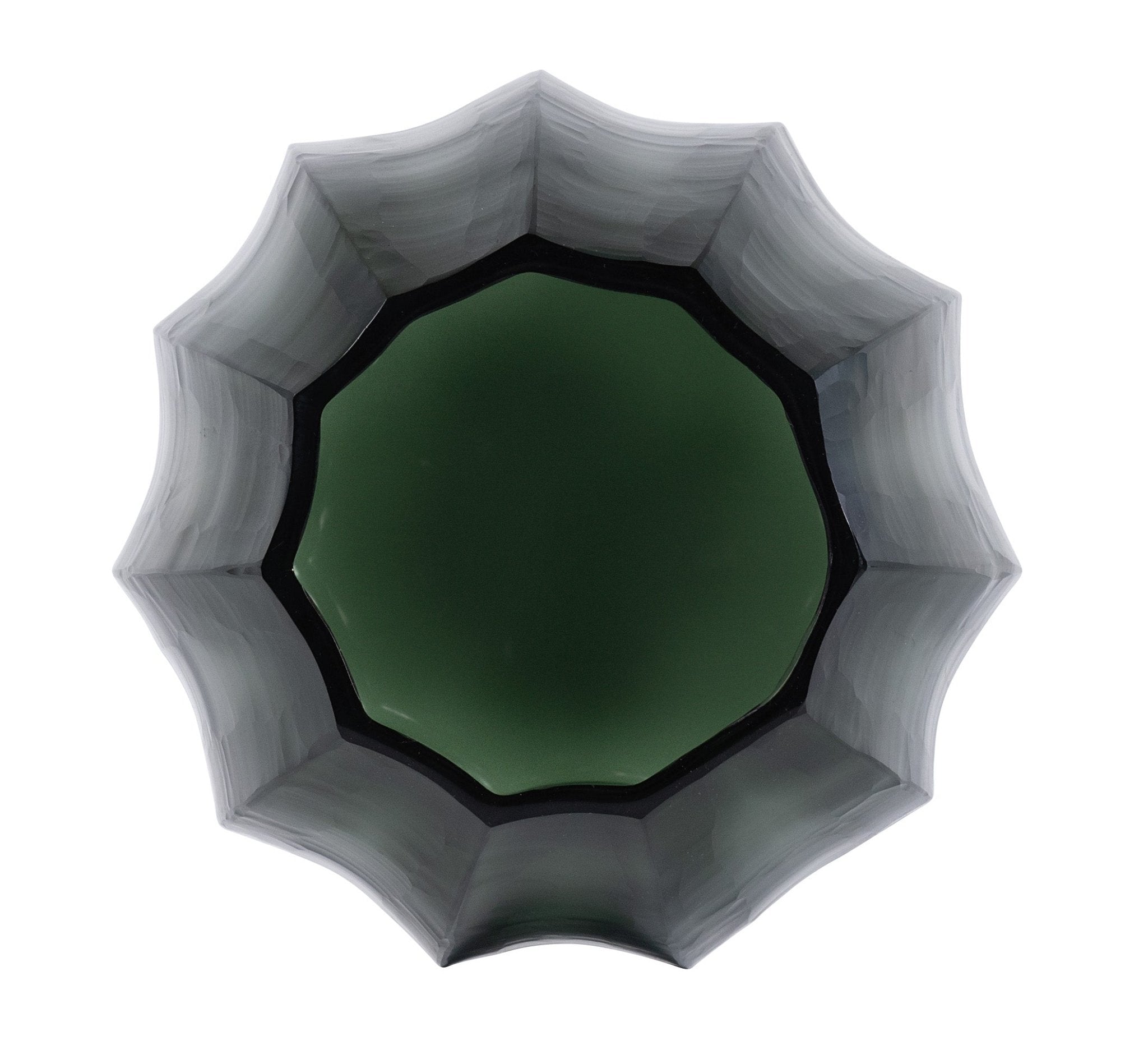 Loire Light Green Steel Glass Vase - Medium - Central Designs