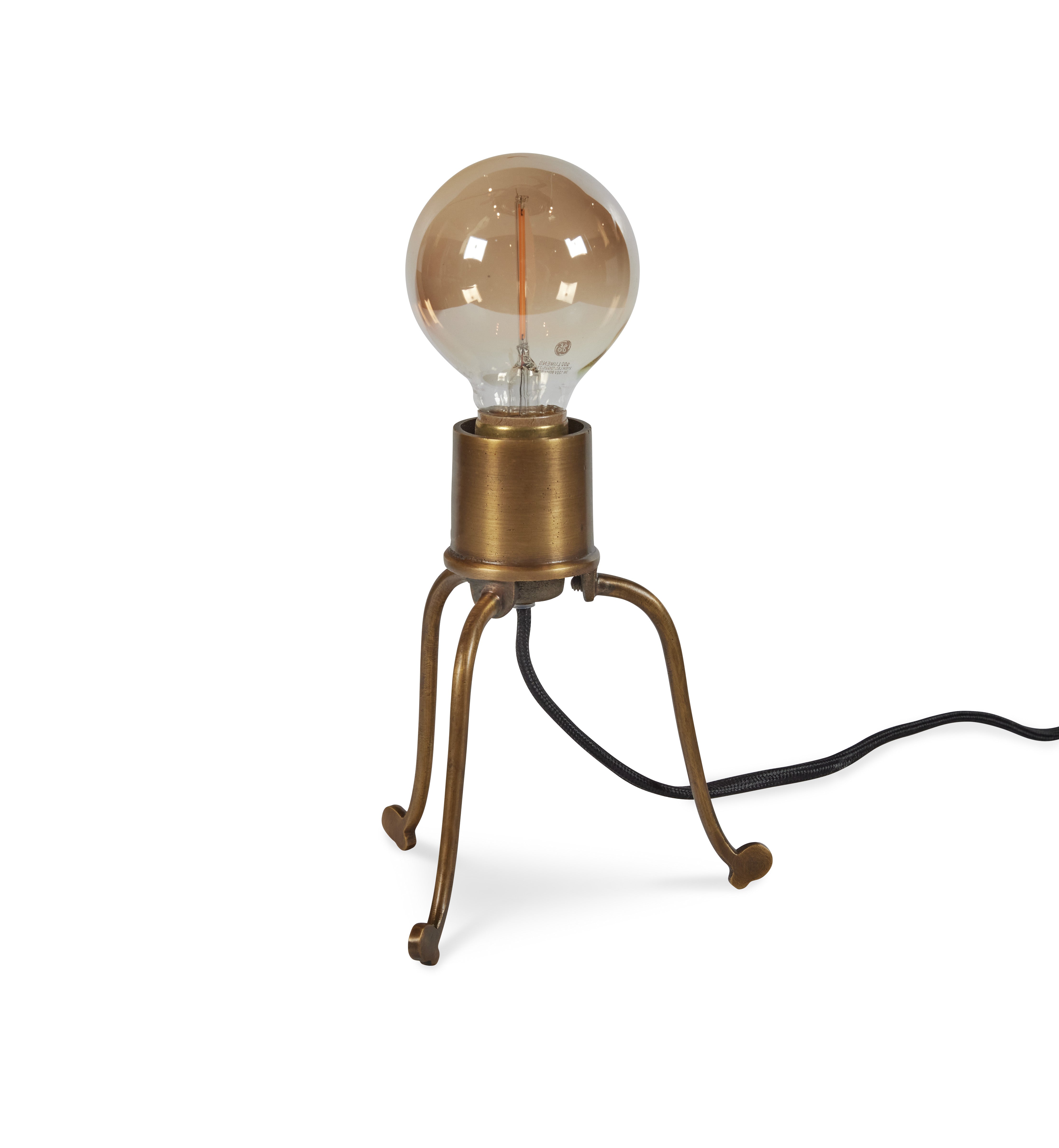 Spider Desk Brass Lamp