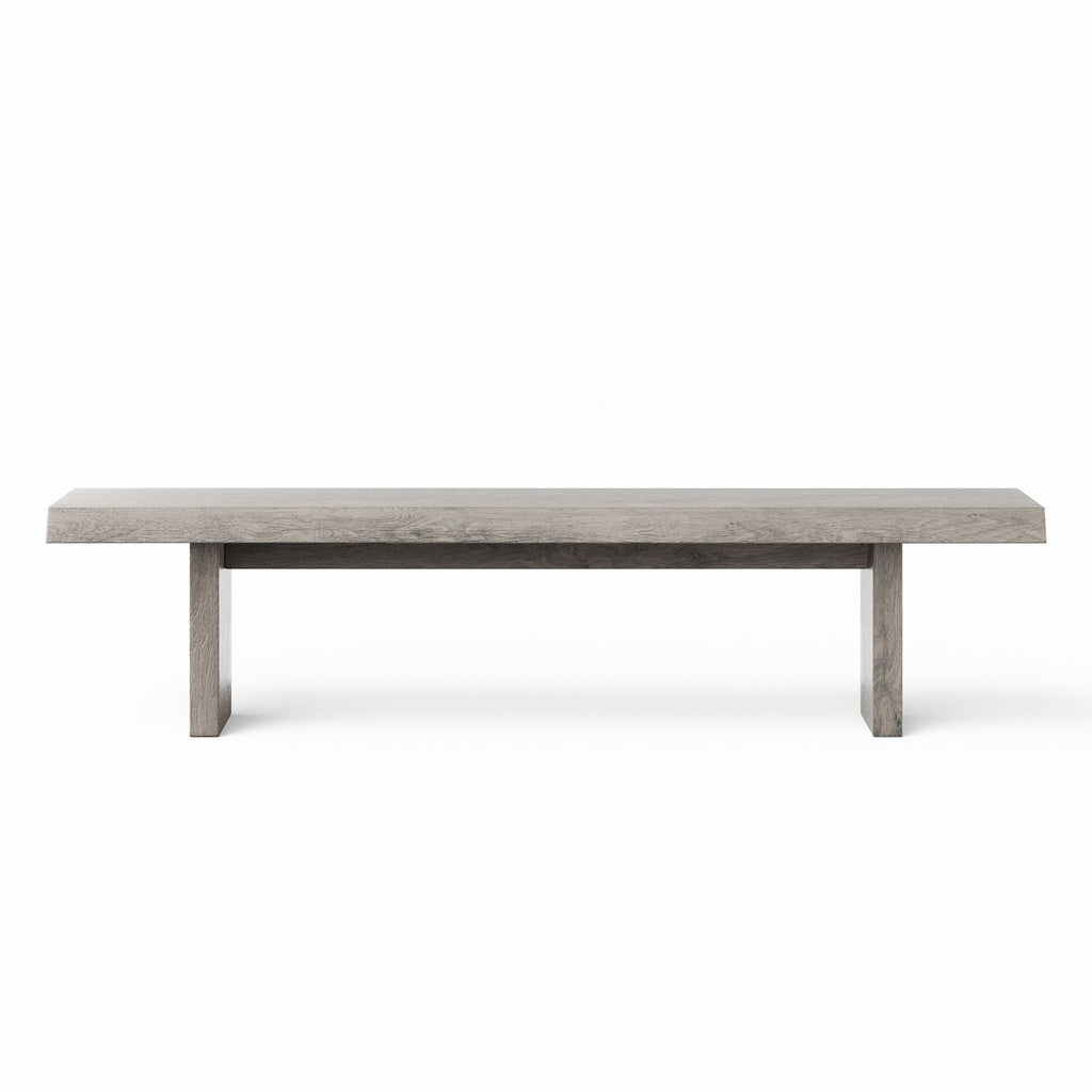 Brooks - Bench - 78" - Sandblasted Grey Frame
