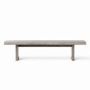 Brooks - Bench - 78" - Sandblasted Grey Frame