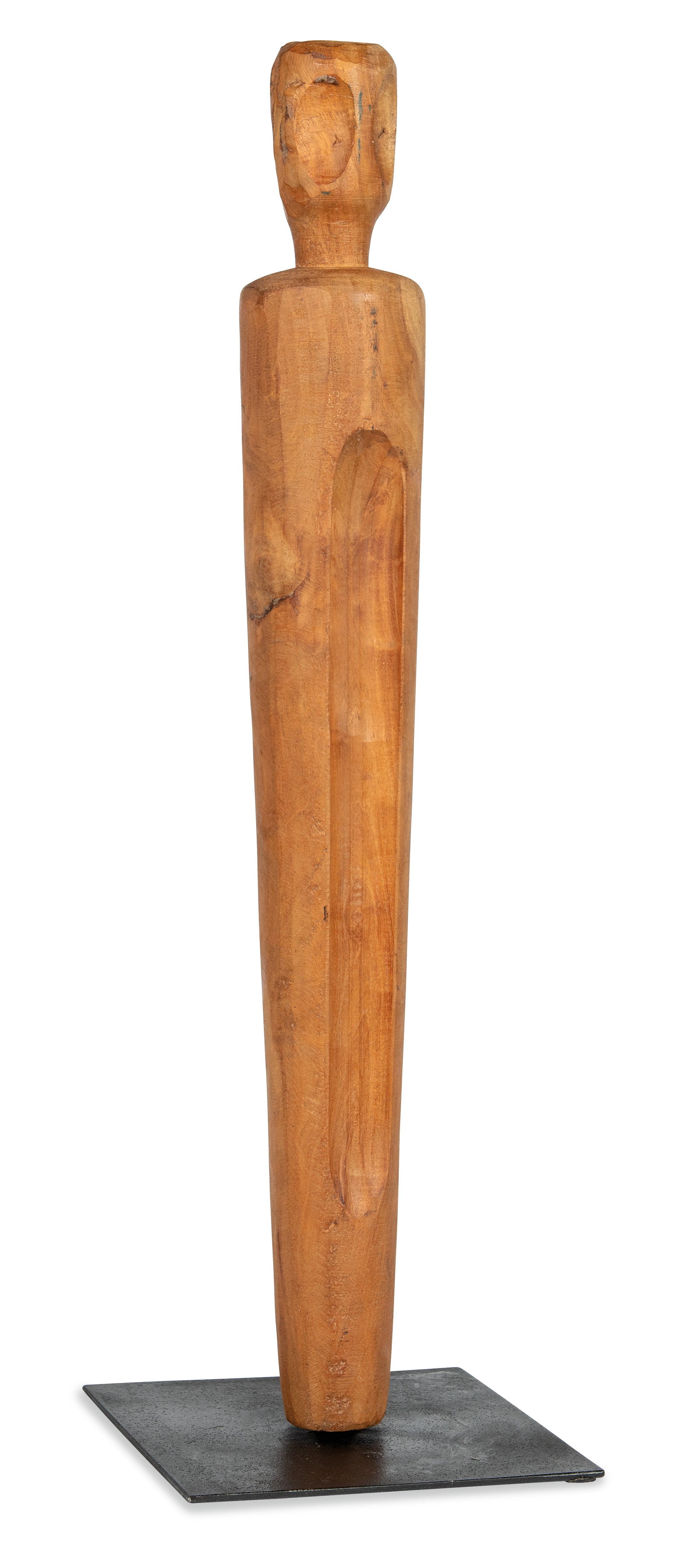 Carved Villager on Stand