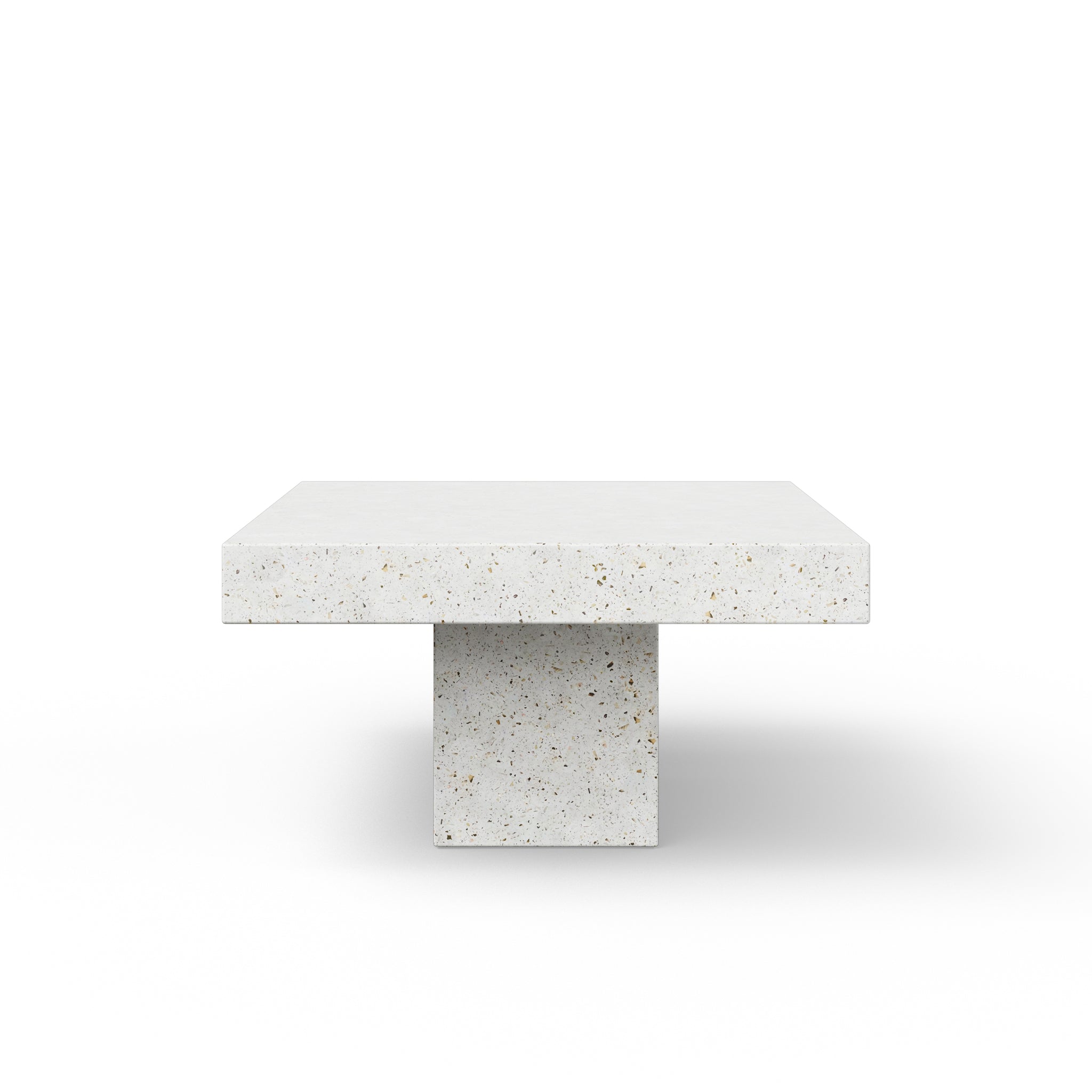Mixx - Una Rectangle Coffee Table - Ivory Terrazzo - Central Designs