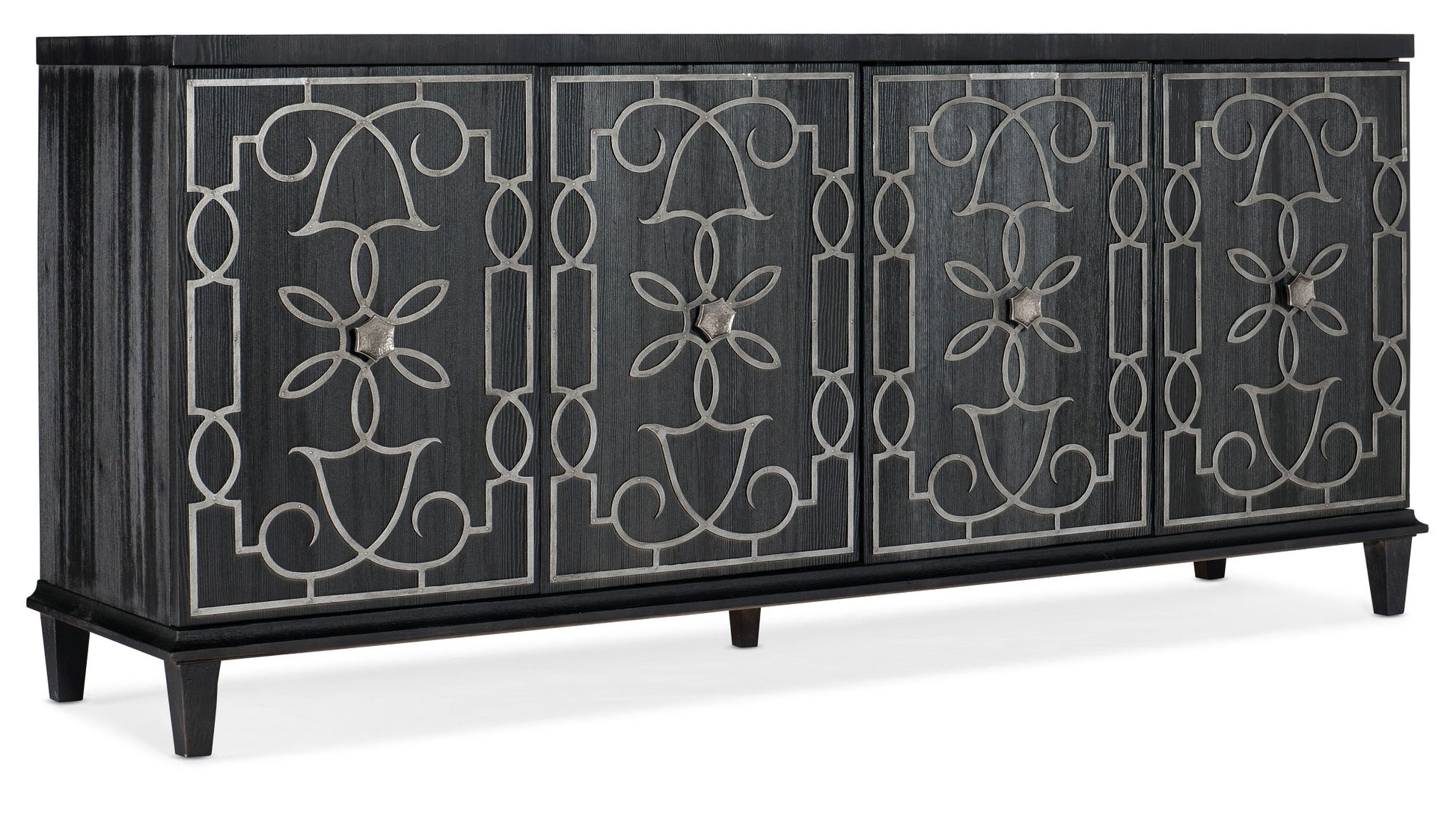 Melange Madeline Four Door Credenza - Central Designs