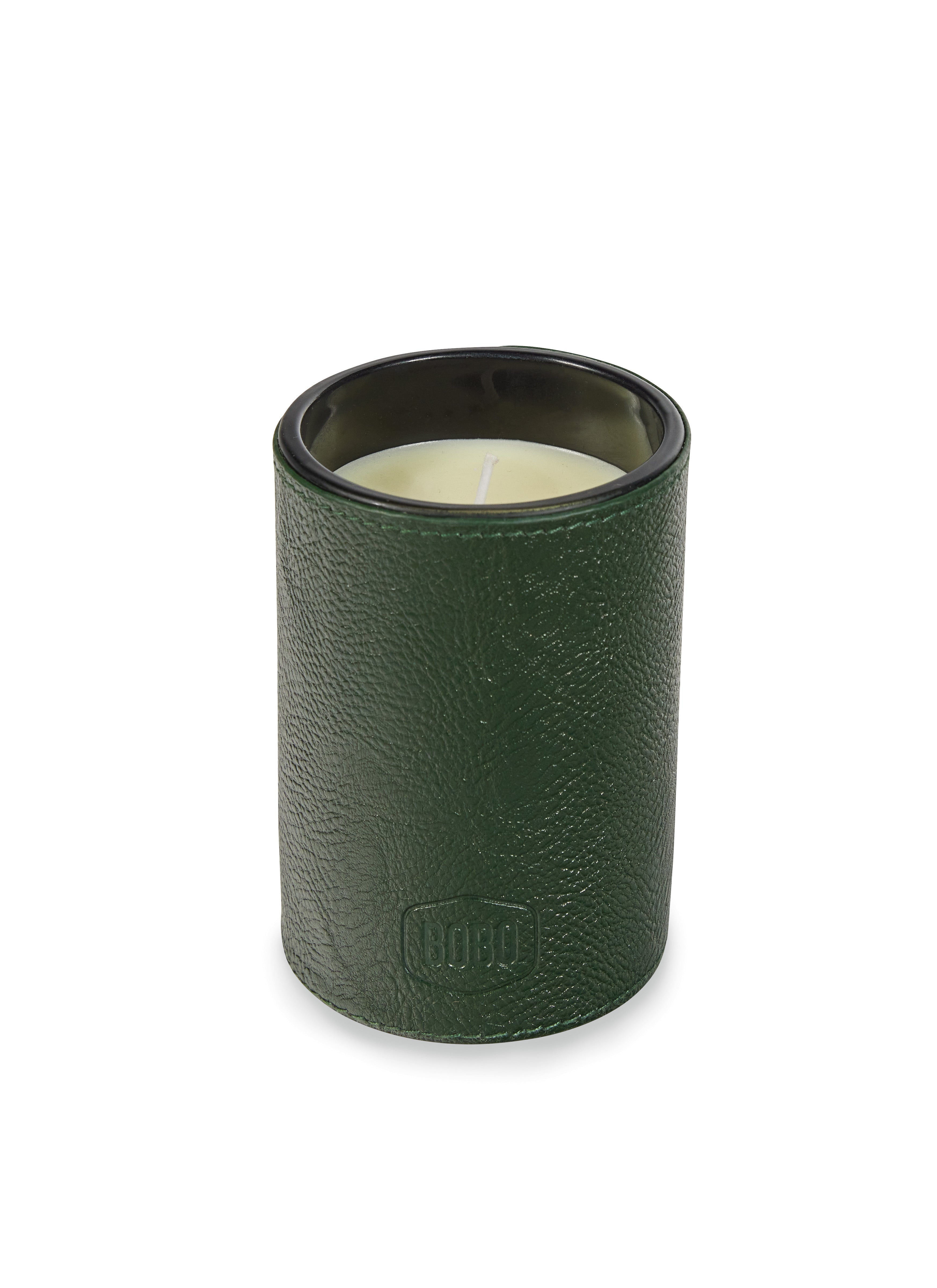 Pin & Cypres Green Candle & Whiskey Tumbler