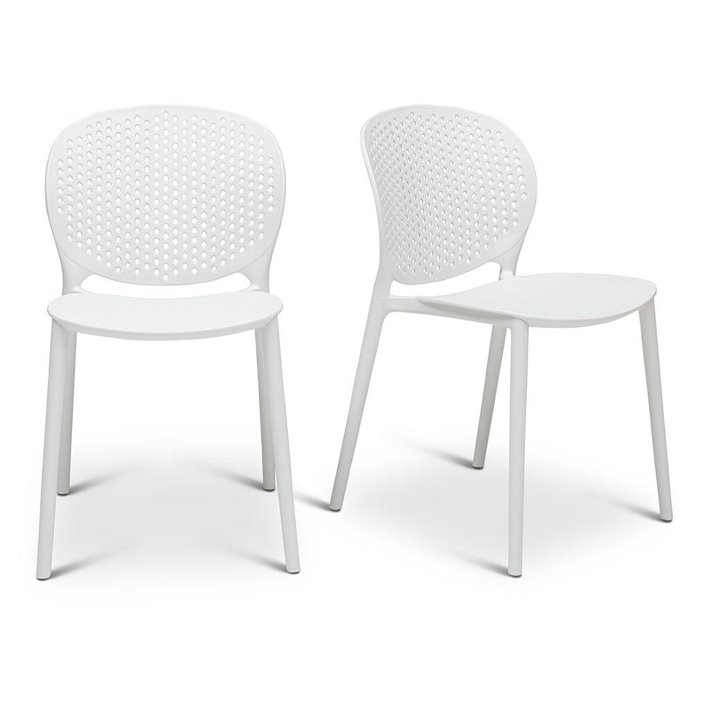 Metro - Bailey Side Chair - Set of 4 - White Seat