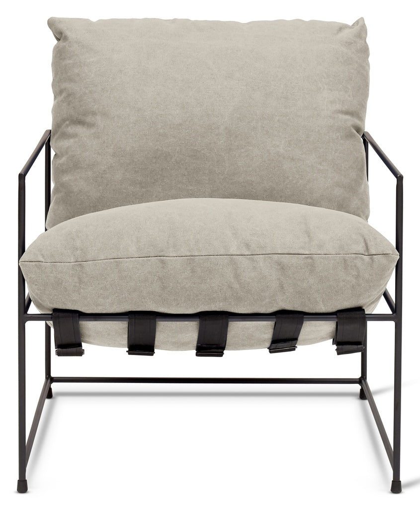 Metro - Trent Accent Chair - Washed Sand Upholstery