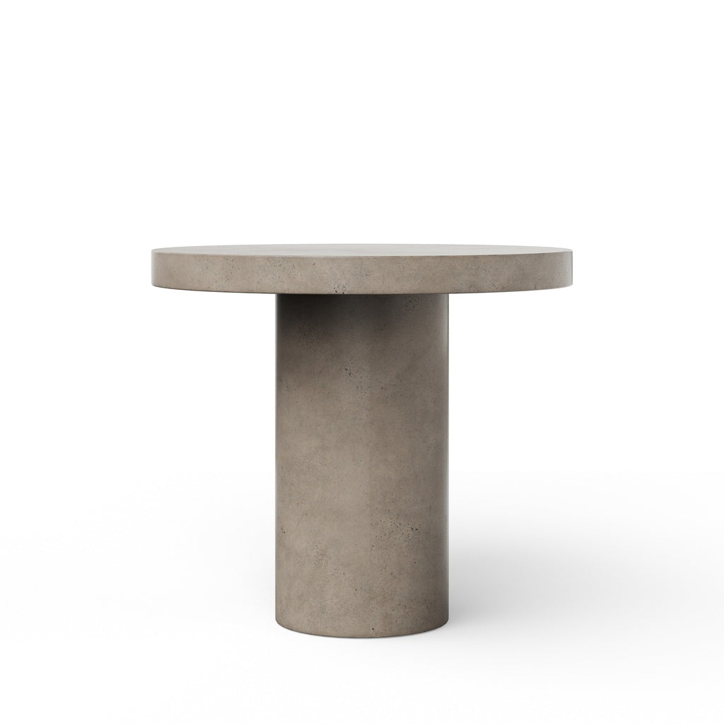 Mixx - Circa - Counter Height Dining Table - 47.25"Dia. - Dark Grey