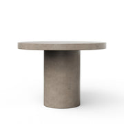 Mixx - Circa - Counter Height Dining Table - 60"Dia. - Dark Grey