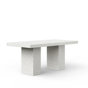 Mixx - Elcor - Bar Height Dining Table - 47" x 95" - Ivory Terrazzo