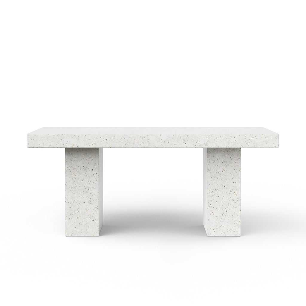 Mixx - Elcor Dining Table - 47" x 95" - Ivory Terrazzo