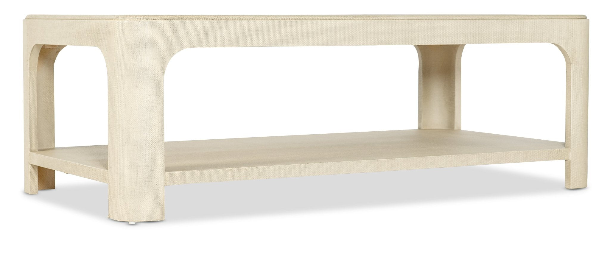 Archives Raffia Rectangle Cocktail Table - Central Designs