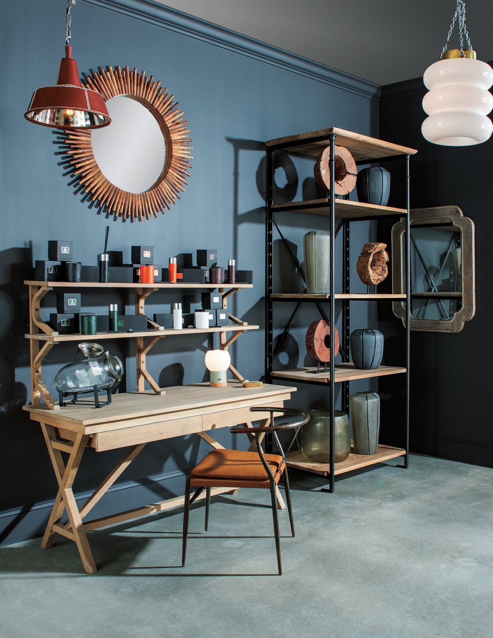 Bois & Tabac Black Candle & Whiskey Tumbler - Central Designs