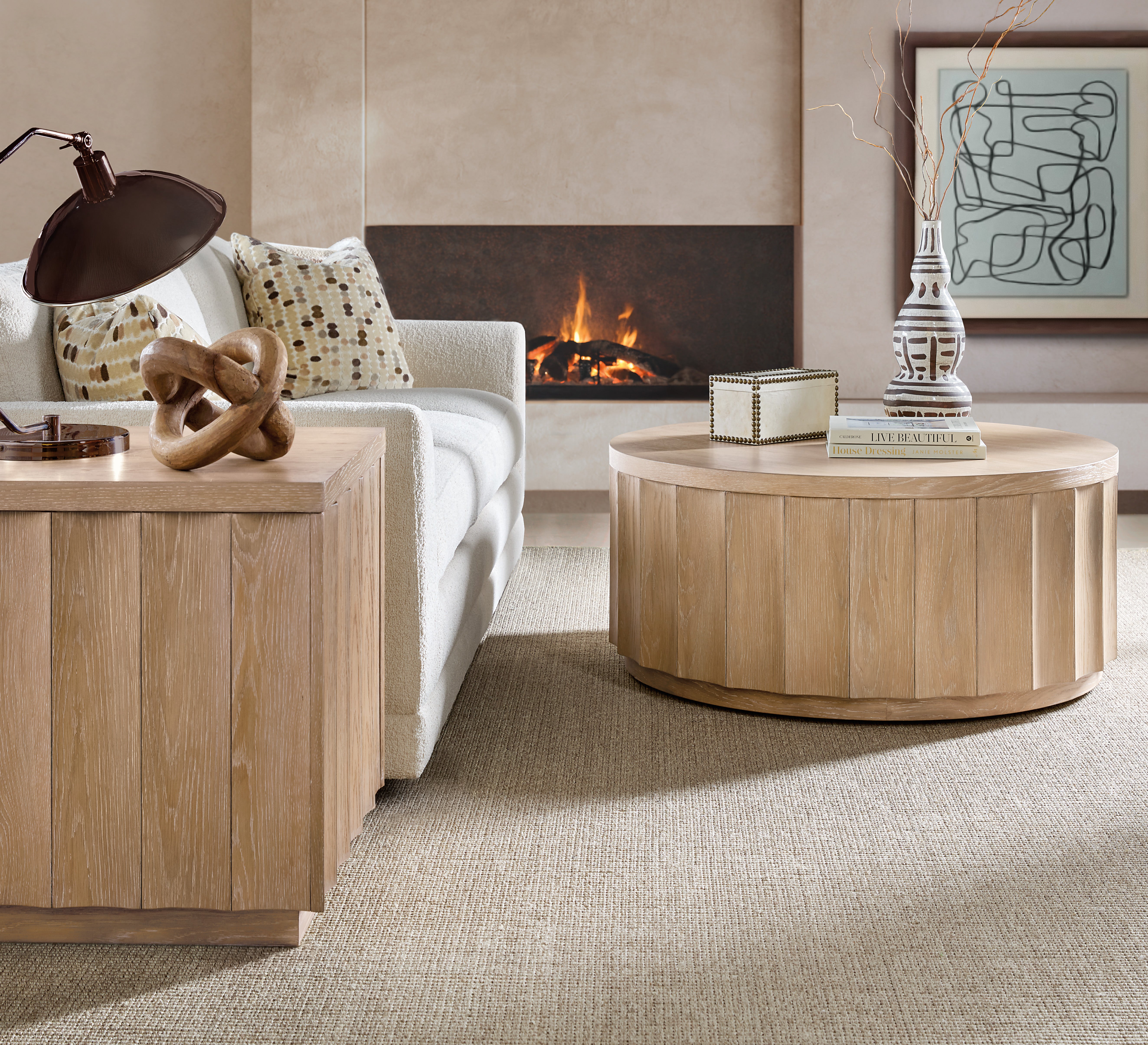 Commerce and Market Willow End Table