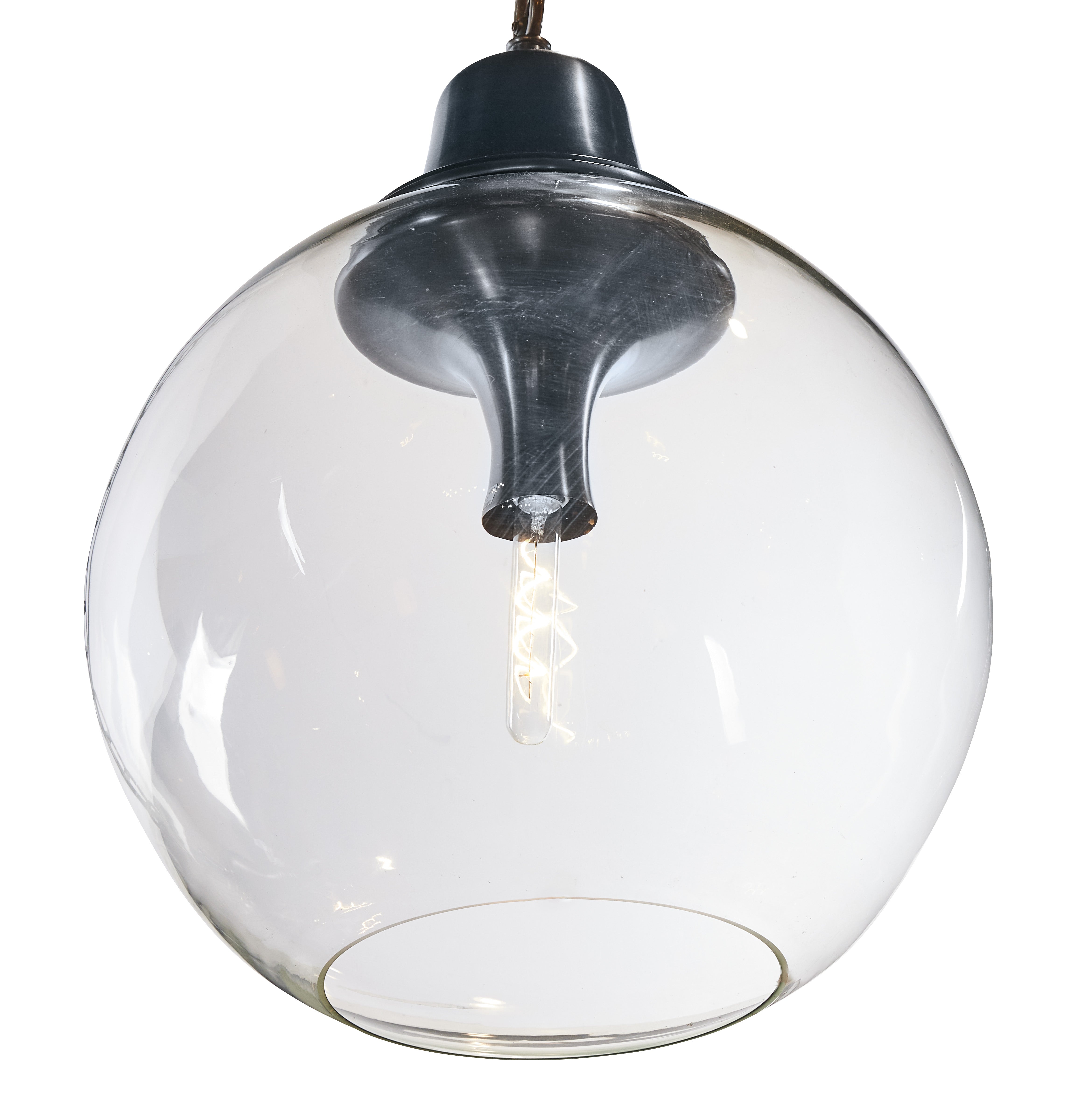 Goddard Aged Steel Pendant
