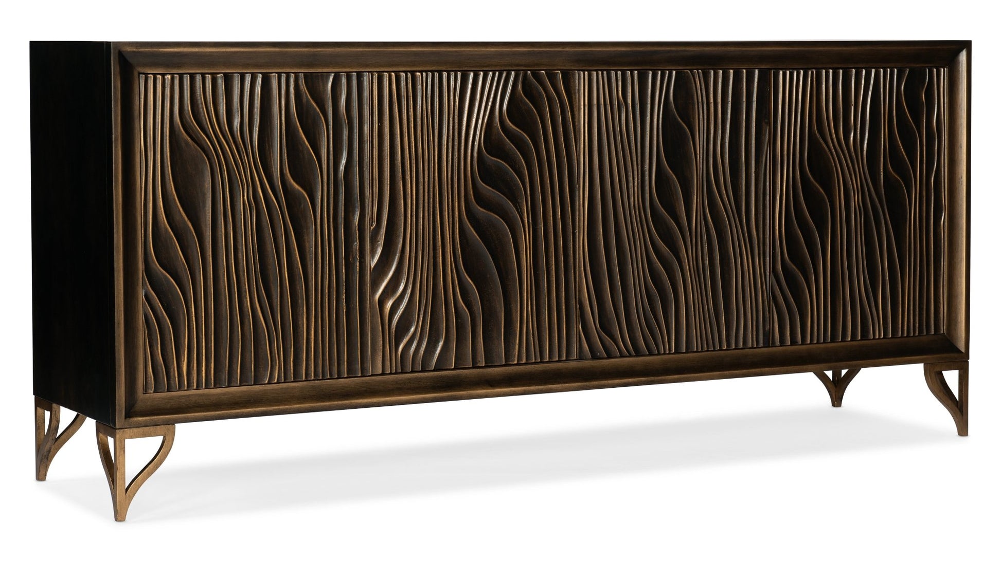 Melange Mountgomery Four Door Credenza - Central Designs