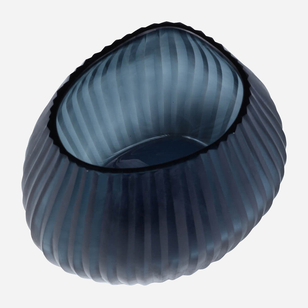 Seine Indigo Tealight Vase