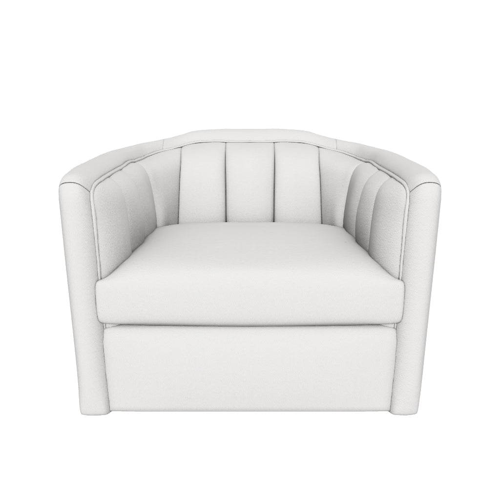 Birrit Swivel Armchair - Alaska Greige