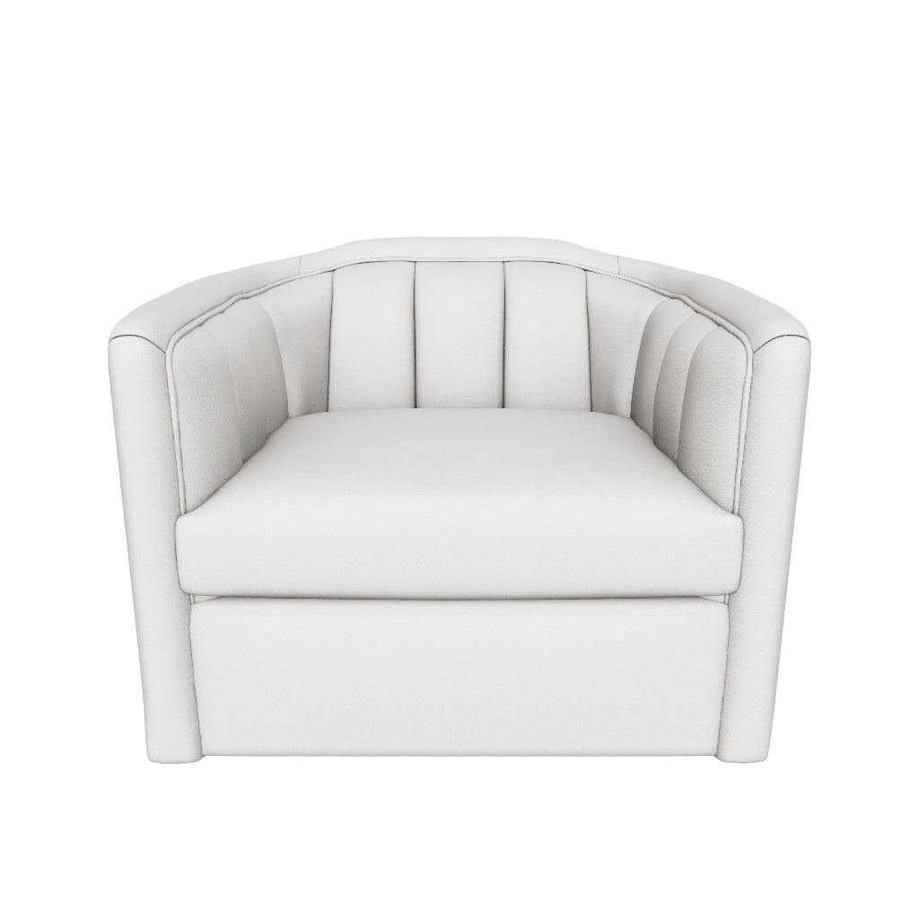Birrit Swivel Armchair - Alaska Greige