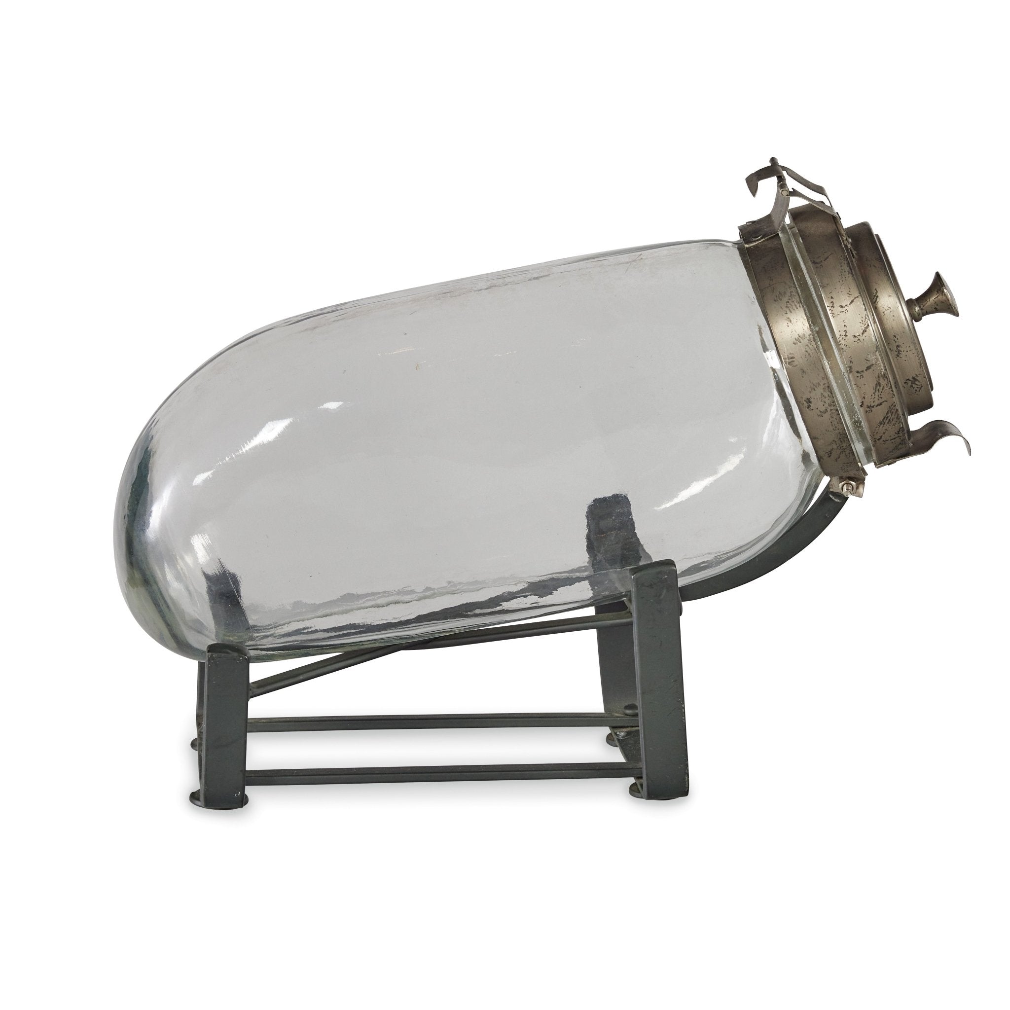 Candy Jar w/ Rustic Iron Stand - Central Designs